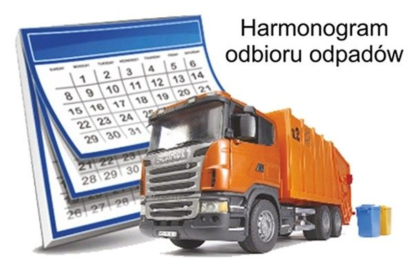 Harmonogram wywozu odpadów komunalnych w związku ze Świętem Bożego Ciała