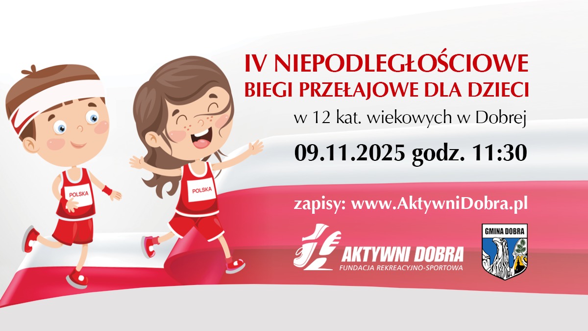IV Niepodległościowe Biegi Przełajowe w Dobrej