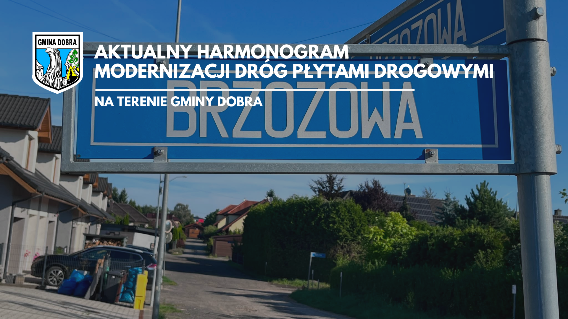 Modernizacja dróg gminnych w Gminie Dobra. Kolejne odcinki zyskają nową nawierzchnię