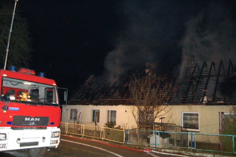 Pożar w Stolcu !!!