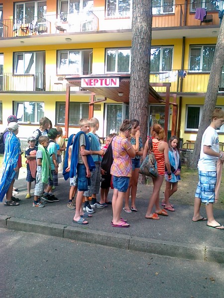 Kolonia letnia z programem profilaktycznym – Darłówko 2013r.