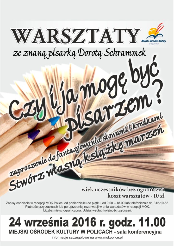 Warsztaty "Czy i ja mogę zostać pisarzem ?"