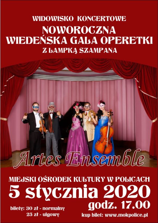 Noworoczna Wiedeńska Gala Operetki z lampką szampana!