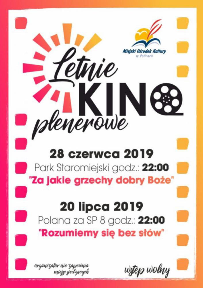 Letnie kino plenerowe w Policach