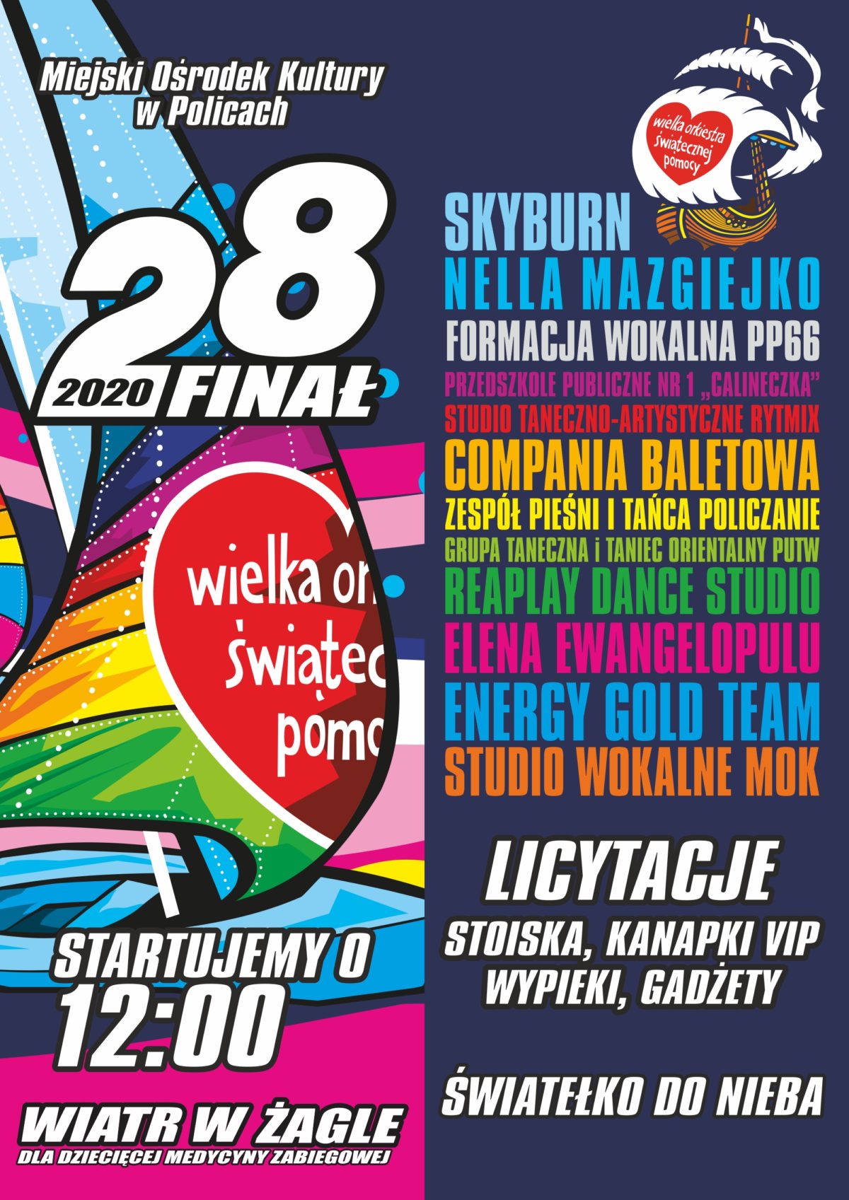 20 Finał WOŚP w MOK Police
