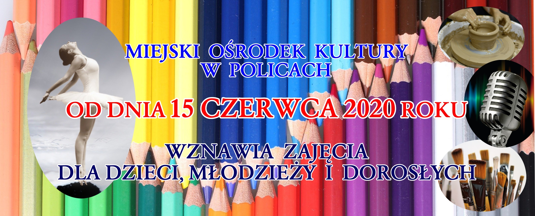 MOK wznawia zajęcia od 15 czerwca 2020r.