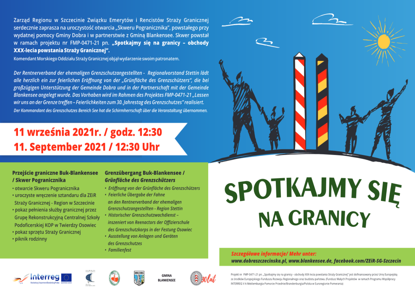 Spotkajmy się na granicy - obchody XXX-lecia powstania Straży Granicznej
