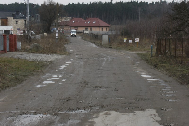 Dołuje, ul. Lisia - płyty JOMB
